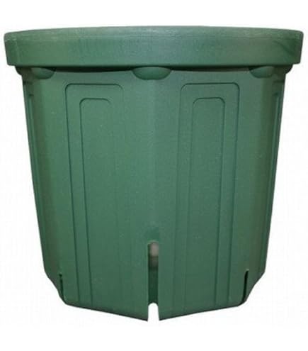 兼弥産業　スリットポット　24cm CSM-240 モスグリーン　60個入り CSM-240 スリット鉢 CSM 1個 兼弥産業 【通販モノタロウ】