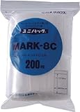 ユニパックＭＡＲＫ－８Ｅ １４０×１００×０．０８