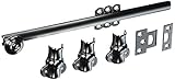 Baldwin 0381 12インチOrnamental Heavy Dutyサーフェスボルト、 0381264 1