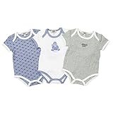 (アルマーニベビー) ARMANI BABY ベビー服 出産祝い 半袖ロンパース 3点セット OK802AKBLU 9Mサイズ [並行輸入品]
