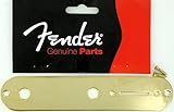 フェンダー USA 純正パーツ Fender Telecaster Control Plate Gold フェンダー テレキャスターコントロールプレート ゴールド 0992058200 [並行輸入品]