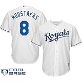 マイク・ムスターカスカンザスシティロイヤルズ# 8 MLB Youth Cool Baseホームジャージー( Youth Small 8 )