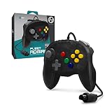 Hyperkin N64™ 有線コントローラ オリジナルポート フリートアドミラル ハイパキン Fleet Admiral N64 Wired Controller スモークグレー