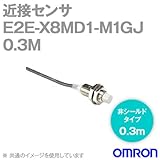 オムロン(OMRON) E2E-X8MD1-M1GJ 0.3M 近接センサ 非シールドタイプ (M12・検出距離8mm)(直流2線式)(M12コネクタ中継タイプ 0.3m)(動作モード：NO) NN