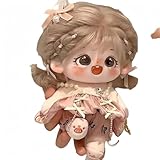 Pisipe ふわふわコットン人形♡20cm超萌えぬいぐるみ♡着せ替え可能♡女の子向け♡誕生日プレゼント♡抱き枕サイズ♡癒しグッズ♡即納品 (リリ SP 裸の赤ちゃん)