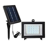 MEIKEE 30個LED ソーラーライト夜間自動点灯 投光器 アウトドアライト屋外照明/軒先/壁掛け/庭先/玄関に適する