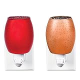 (セット) StargazingガラスNightlights銅と赤 – スタイリッシュなイルミネーション