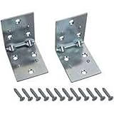 MINTCRAFT BH-6053L Corner Brace Double Wide, 2-Inch, Zinc [並行輸入品]