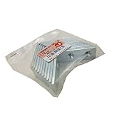 八幡ねじ 特厚金折(補強金具) 10個入り 長さ45(mm)