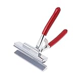 Biuuu キャンバスを伸ばすためのプロのキャンバスプライヤー4-3/4"スプリングリターンハンドル付き