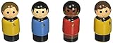 Bif Bang Pow 。bbp16900aa1amz Star Trek : The Originalシリーズピンメイト木製Figures (セット4 )