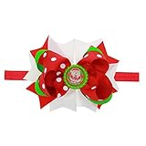 Zhhlinyuan ベビー小物 Baby Girls Toddler Christmas/Photography Pops/Costume/Party Ribbon Bowknot Headband