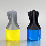 D-BROS フラワーベース ビニール製花瓶 2点セット 816F-YB
