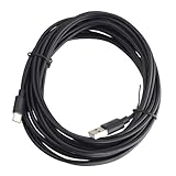 KAUMO USB Type-C 電源ケーブル 電源専用コード (Type-C/Type-A) ブラック 6m