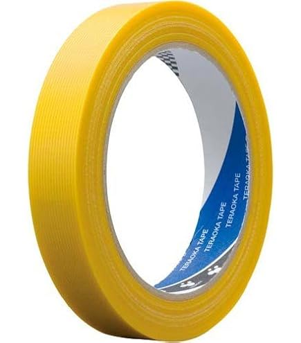 Amazon | 寺岡製作所 養生P‐カットテープ 18mm 赤 12巻 | 養生 