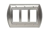 Amerock BP36534G10 Allison 3 Rocker Wallplate, Satin Nickel [並行輸入品]