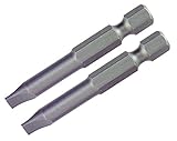 Wiha 74062 3.5 x 50mm Slotted Power Bit (2 Pack) by Wiha Tools