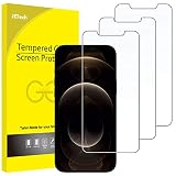 JETech iPhone12ProMax (12 Pro Max 6.7インチ専用) 強化ガラス 液晶保護フィルム 3枚セット