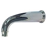 Rohl U.3605PN A4817Lmpn U.3605 Georgian Era Non Diverter Tub Spout, 8, Polished Nickel by Rohl