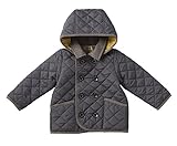 D.fesense キルティングジャケット グレー 90cm AP804250590