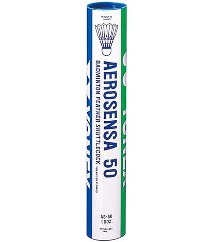 Amazon | Yonex AeroSensa 50 Feather Shuttlecock (dozen) Speed 3