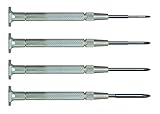 Moody Tools 58-0219 Chromium Vanadium Steel JIS-type Screwdriver Set, 4-Piece [並行輸入品]