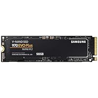 Samsung 970 EVO Plus 500GB PCIe NVMe M.2 (2280) 内蔵 SSD MZ-V7S500B/EC 国内正規保証品