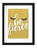 RoomMates装飾保育園ベビールームBe Fierceマットフレームアート