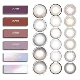カラコン LARME SILICONE HYDROGEL WMOIST UV ラルムシリコンハイドロゲル Wモイスト(1箱10枚) 度数：-9.00 カラー：アディクティーベージュ