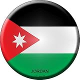 Smart Blonde C-311 Jordan Country Novelty Metal Circular Sign