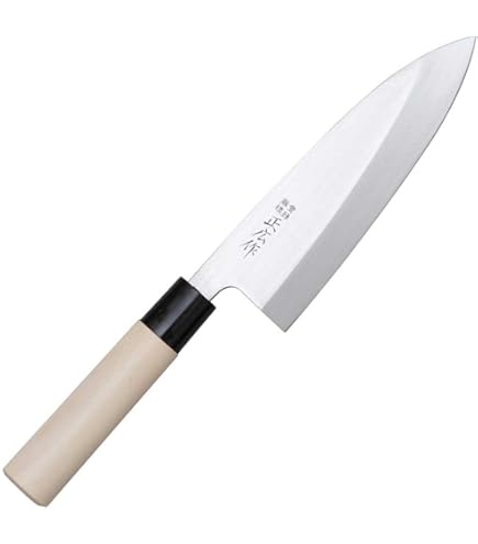 正広作　ステンレス和包丁　日本製 出刃包丁 木製A465 正広作ステン 出刃165mm㊧｜製品情報｜株式会社マサヒロ