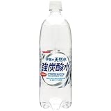 サンガリア 伊賀の天然水 強炭酸水 1000ｍｌＰＥＴ×12本入２ケース