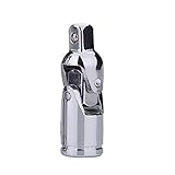 Lifepartner ユニバーサルジョイント 差込角 6.35mm 9.5mm 12.7mm クロームバナジウム鋼 (6.35mm)