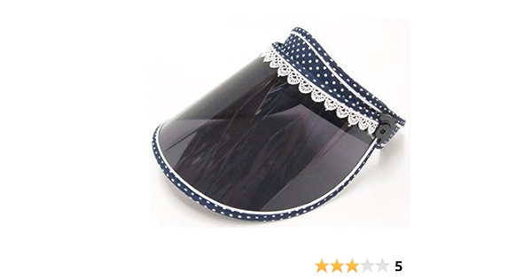 Amazon サンバイザー レディース Uvカット レース付ドットｎｖ 03 バイザー 通販