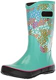 Bogs ユニセックス・キッズ RAINBOOT FOOTPRINTS カラー: ブルー