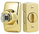 Ideal Security Inc. SKGLKBB Keyed Deadbolt, Brass E-Coat [並行輸入品]