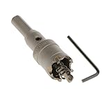 Dolity 超硬スチール　円形　ホールソー　切断　　ツール　掘削機　手持ち　メタルウッド合金　23mm　