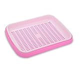 RaiFu 育苗トレー 種まき　ダブルレイヤー 発芽 野菜プレート バッド 苗トレイ ビーン スプラウト ソーレス ツール ピンク スプラッシュディッシュ