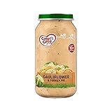 ステージ3瓶カリフラワー＆七面鳥パイ250グラム (Cow & Gate) (x 6) - Cow & Gate Stage 3 Jar Cauliflower & Turkey Pie 250g (