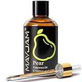 MAYJAM 100ML/3.38FL.OZ ペアーフレグランスオイル ガラススポイト付き 家庭用ディフューザー用エッセンシャルオイル ディフューザー用長持ちする香り付きオイル ソープキャンドル作り