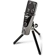 Apogee USBマイク iOS/Mac/Windows対応 24bit/96kHz USB Type-C & Type-A/Lightning 配信用マイク ボーカル録音 ヘッドホン接続可 web会議 MiC Plus スタンド付き