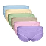 AIYUE ® 6パックマタニティKnickers underバンプ妊娠授乳ブリーフ低ウエスト綿Hipstersショーツ下着 US サイズ: 3L