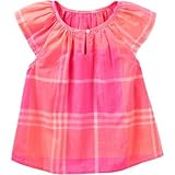 OSHKOSH(オシュコシュ) プラッドポプリンビーサントトップ トップス半袖Tシャツ 12歳【並行輸入】