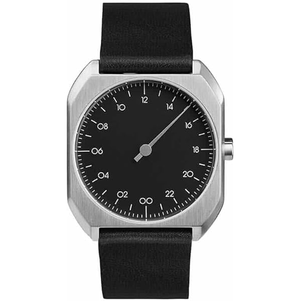 Amazon.co.jp: Slow Jo 17 - スイス製片手24時間時計。シルバーと