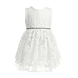 (アイム)iiniim　ベビー　レース　チュチュ　ワンピース　蝶結び　フォーマル　ドレス　ふわふわ　プリンセス ホワイト 75