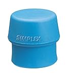 Halder 3201.060 Simplex 2.36" Replacement Insert, Soft Blue Rubber [並行輸入品]