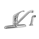 American Standard 4205001F15.002 Reliant+ Swivel Spout Kitchen Faucet with 1.5 gpm Aerator and Side 