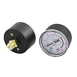 0-180psi 0-12 kg/cm2 1/8BSP Thread Dia Dial Air Pressure Gauge 2 Pcs [並行輸入品]