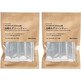 【無印良品】 サッととけるマイボトル ３００ｍｌ用 白桃 ＆ グリーンティー 10袋 2個 セット