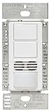 Lutron MS-A202-WH Maestro Dual Tech Dual Circuit Occupancy Sensor Switch, no neutral required, 6 Amp